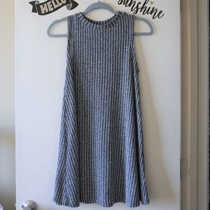 Atmosphere Ribbed  Mock Neck Mini Shift Dress 6